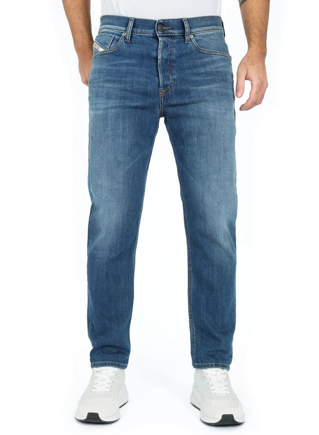 DIESEL D-Fining 09A80 Mens Jeans W31/L32 Tapered  Stretch Buttoned Washed