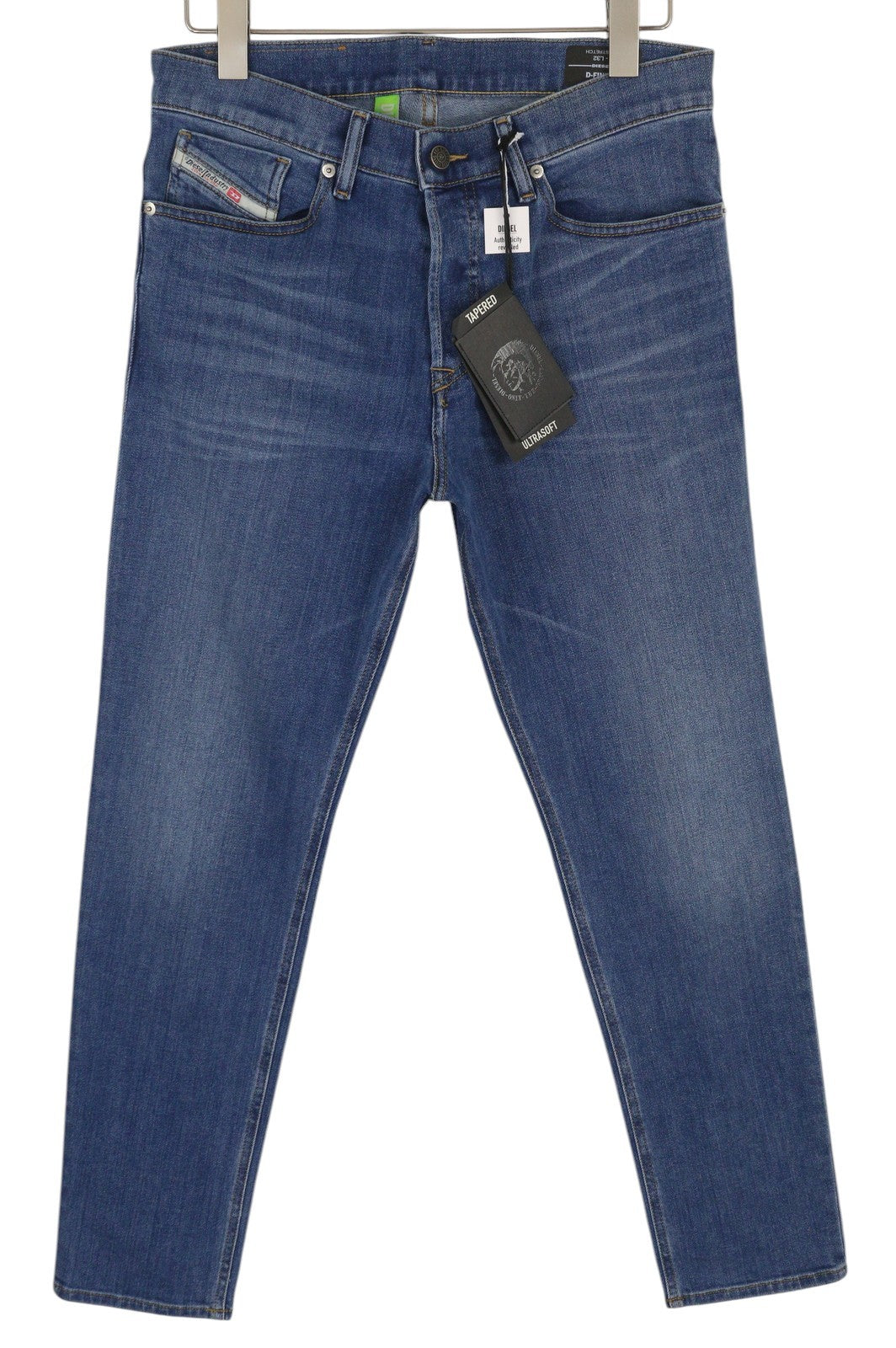 DIESEL D-Fining 09A80 Mens Jeans W31/L32 Tapered  Stretch Buttoned Washed