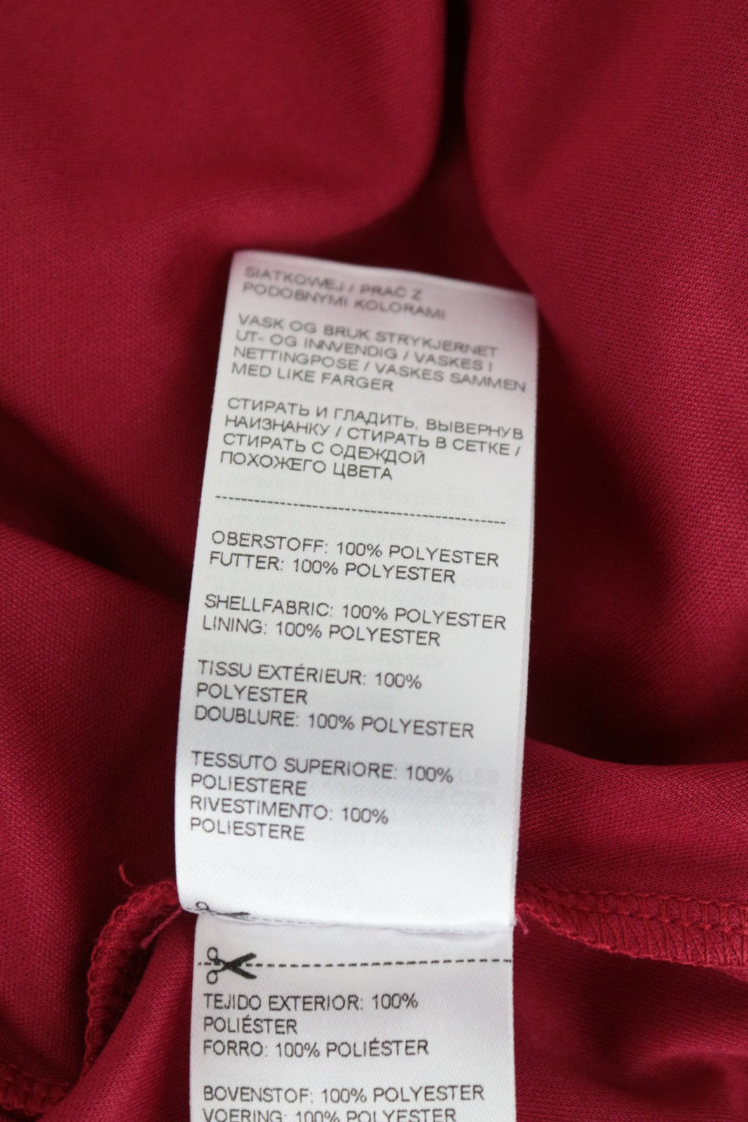 MINT & BERRY Women's Dress UK8 Red LS Lace Below Knee Layered