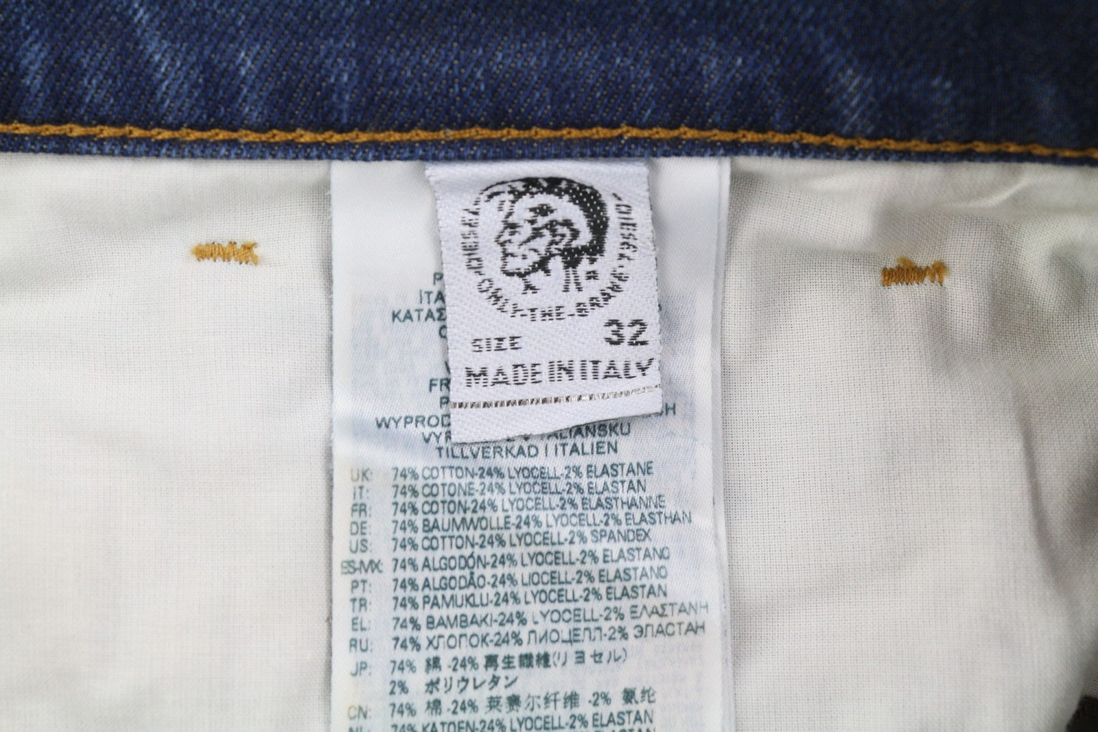 DIESEL D-Fining 09A96 Mens Jeans W32/L32 Tapered Leg Stretch Washed  RRP€295