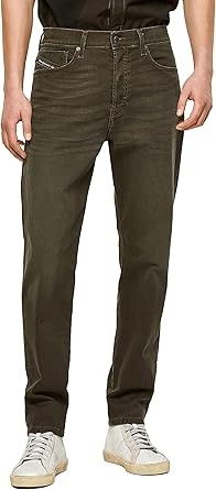 DIESEL D-Fining 0699P Mens Jeans W30/L32 Tapered  Stretch Washed Dark Brown