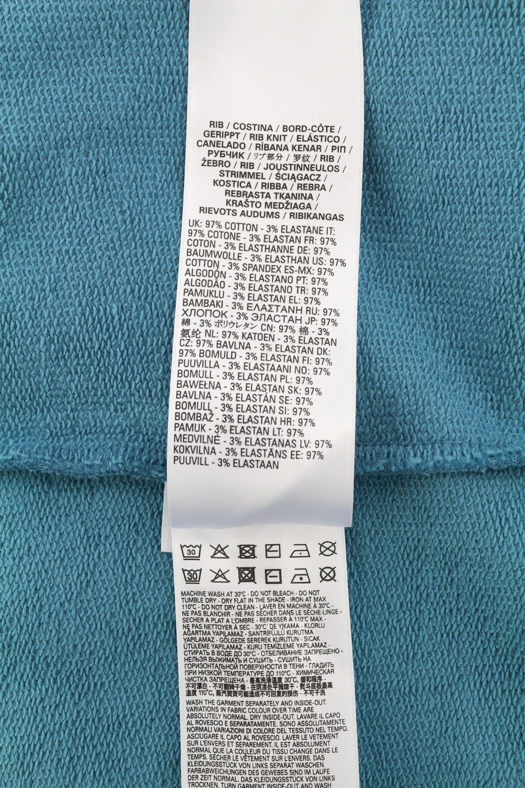 DIESEL S-Ginn-E7 Mens Sweatshirt L Mid Blue Pullover Long Sleeve Crew RRP€175