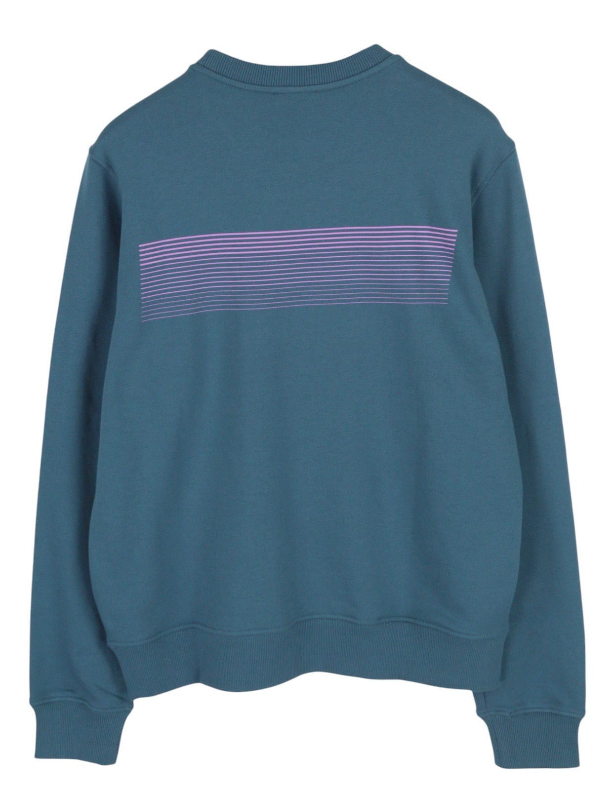 DIESEL S-Ginn-E3 Mens Sweatshirt L Mid Blue Crew Collar Pullover RRP€150