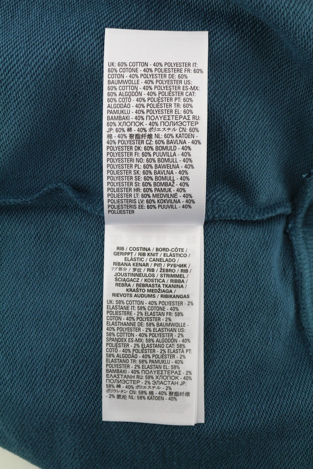 DIESEL S-Ginn-E3 Mens Sweatshirt L Mid Blue Crew Collar Pullover RRP€150