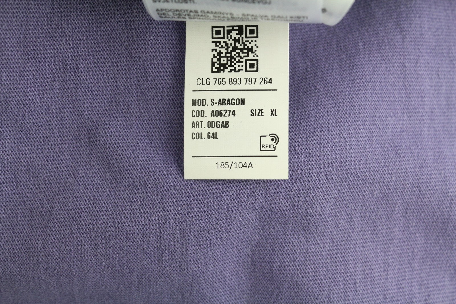 DIESEL S-Aragon Mens Sweatshirt XL Purple Pullover Half Zip Drawstring RRP€175