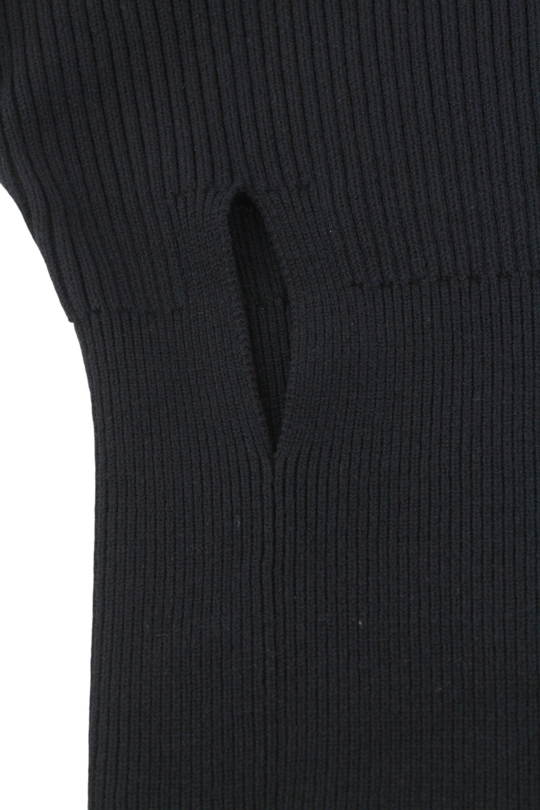 DIESEL M-Sylvania Womens Jumper S Black Wool  Knit Belted Cut-Out RRP€195