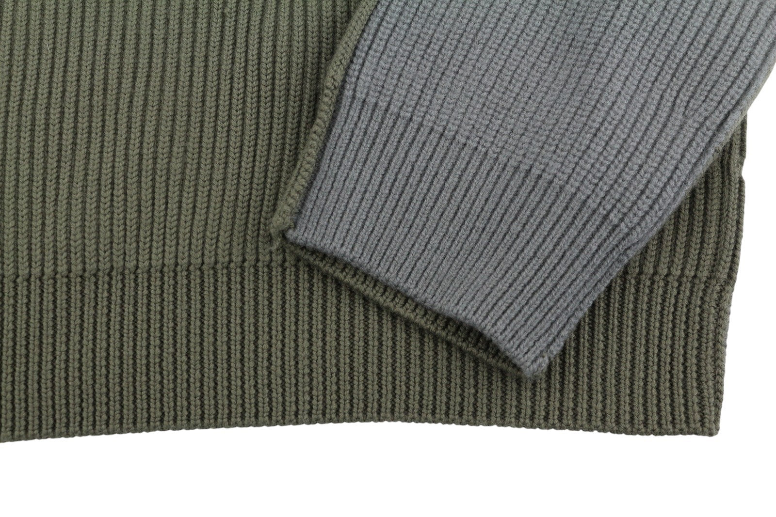 DIESEL K-Birmin Mens Jumper 2XL Khaki Pullover Crew Neck Knit Wool Stretch