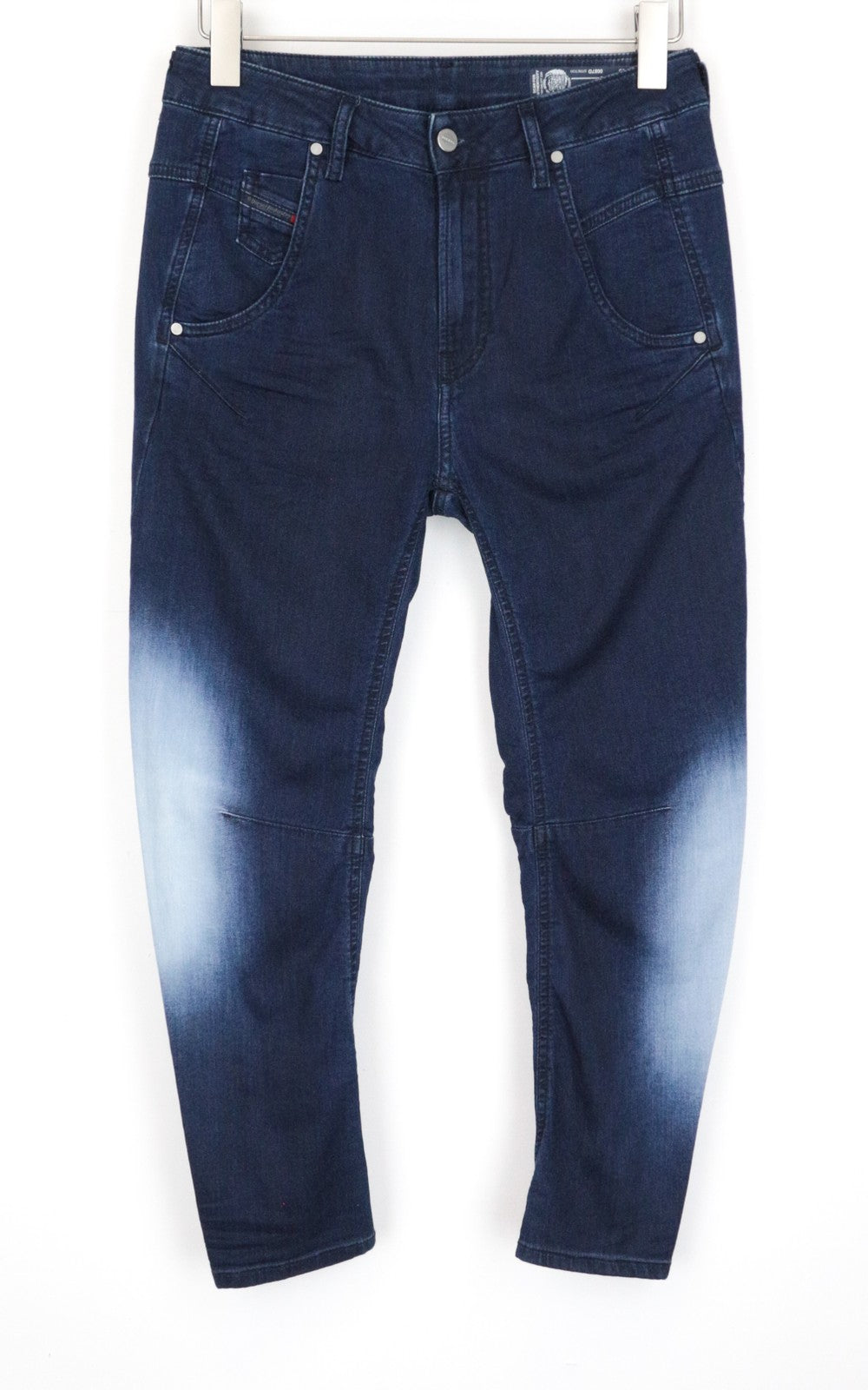 DIESEL Fayza-Ne 0687D Women's Jeans W25 Jogg Boyfriend Blue Cotton Stretch