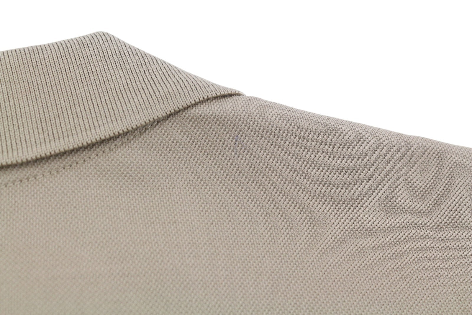 DIESEL T-Smith-LS-Doval-PJ Mens T-Shirt S Beige Long Sleeve Polo Cotton RRP€125