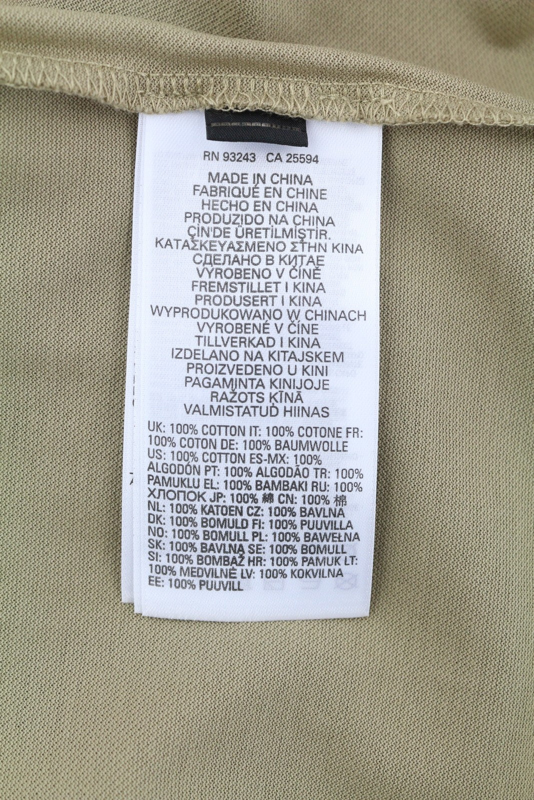 DIESEL T-Smith-LS-Doval-PJ Mens T-Shirt S Beige Long Sleeve Polo Cotton RRP€125