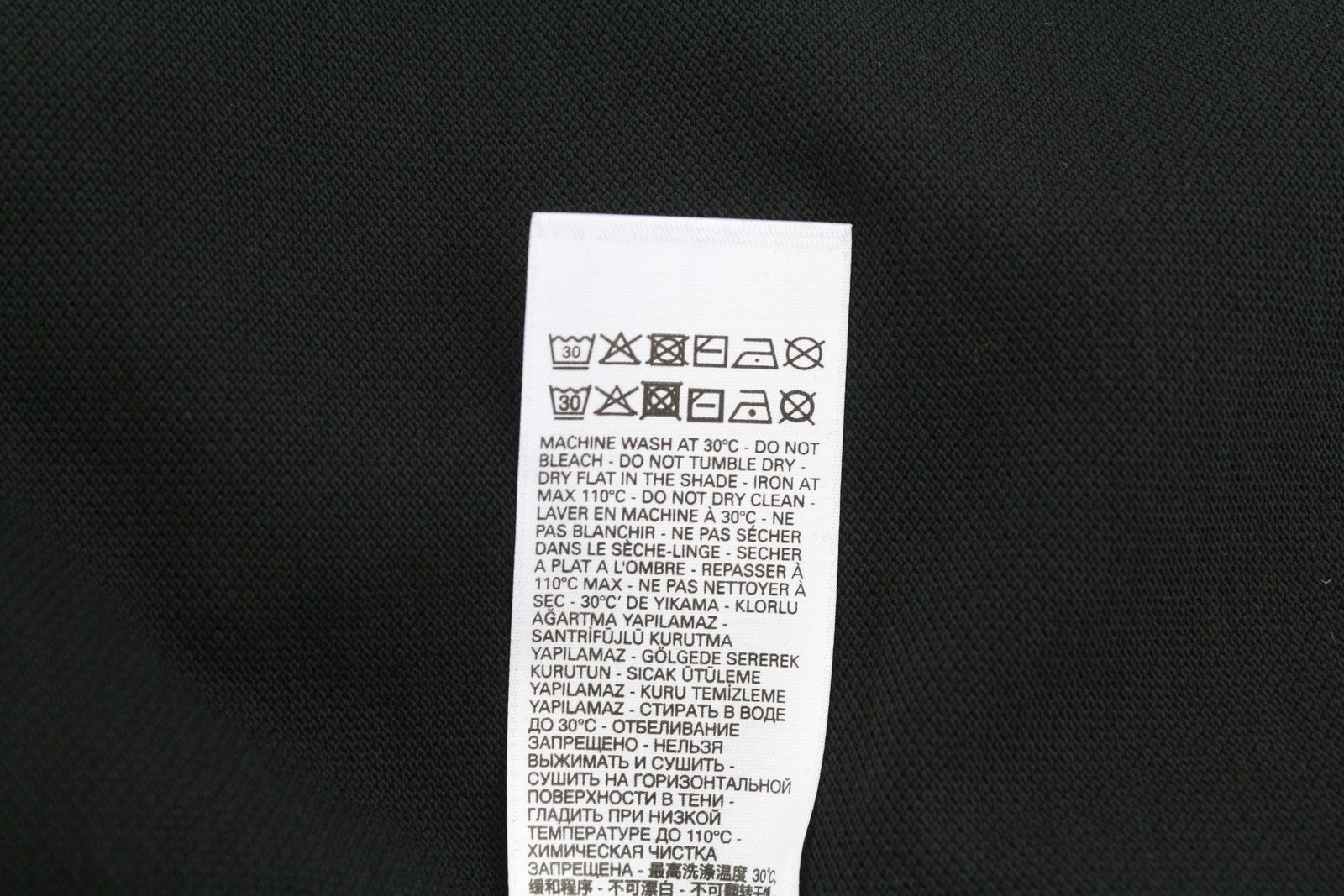 DIESEL T-Hydron Mens T-Shirt XL Black Short Sleeve Polo Neck Patch RRP€100