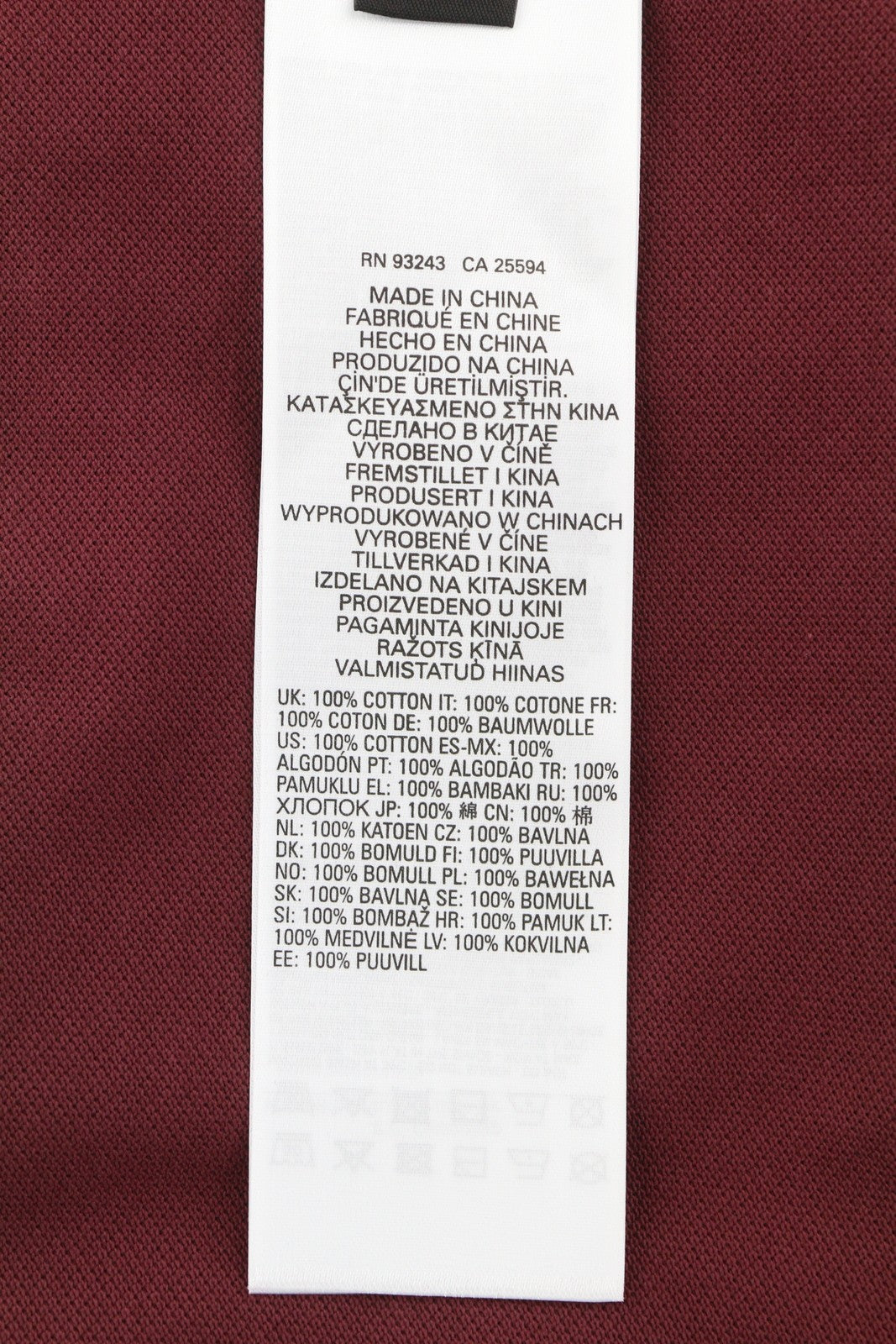 DIESEL T-Smith-D Mens T-Shirt L Short Sleeve Polo Neck Cotton Burgundy