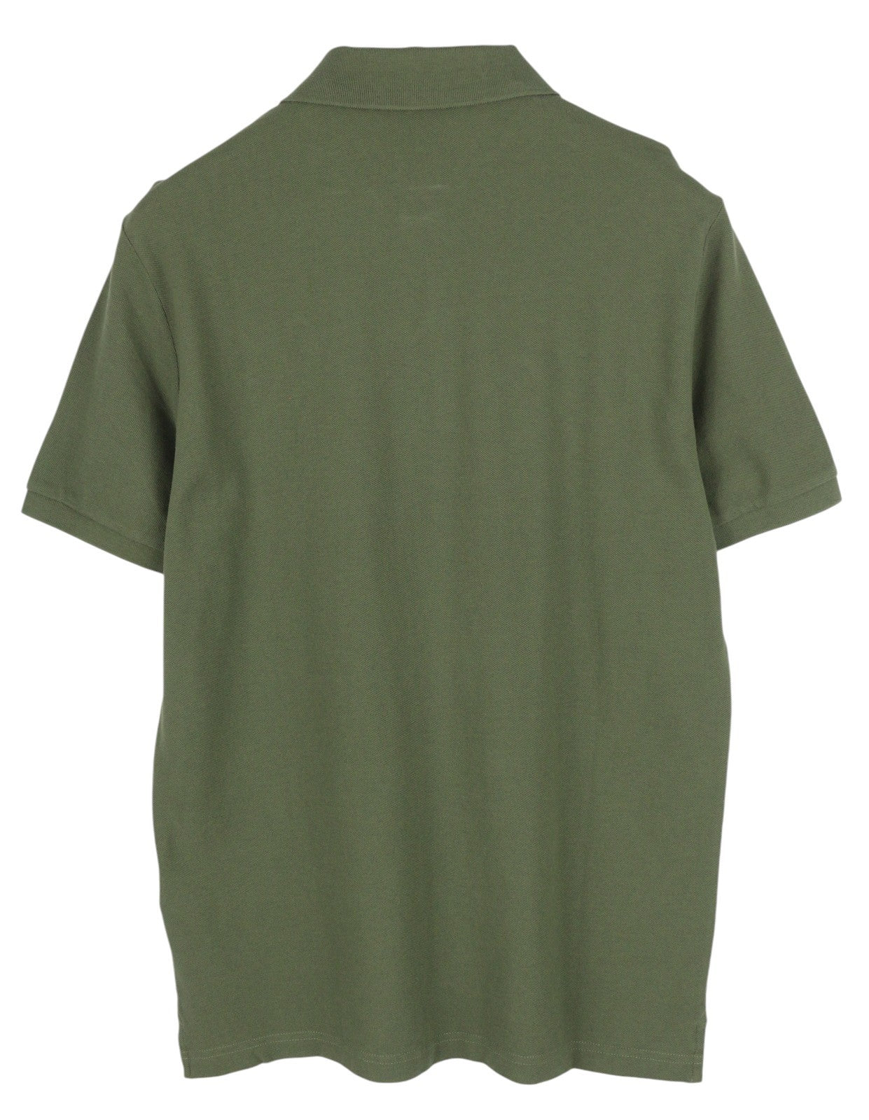DIESEL T-Smith-B1 Mens T-Shirt L Short Sleeve Polo Neck Cotton  Khaki Green