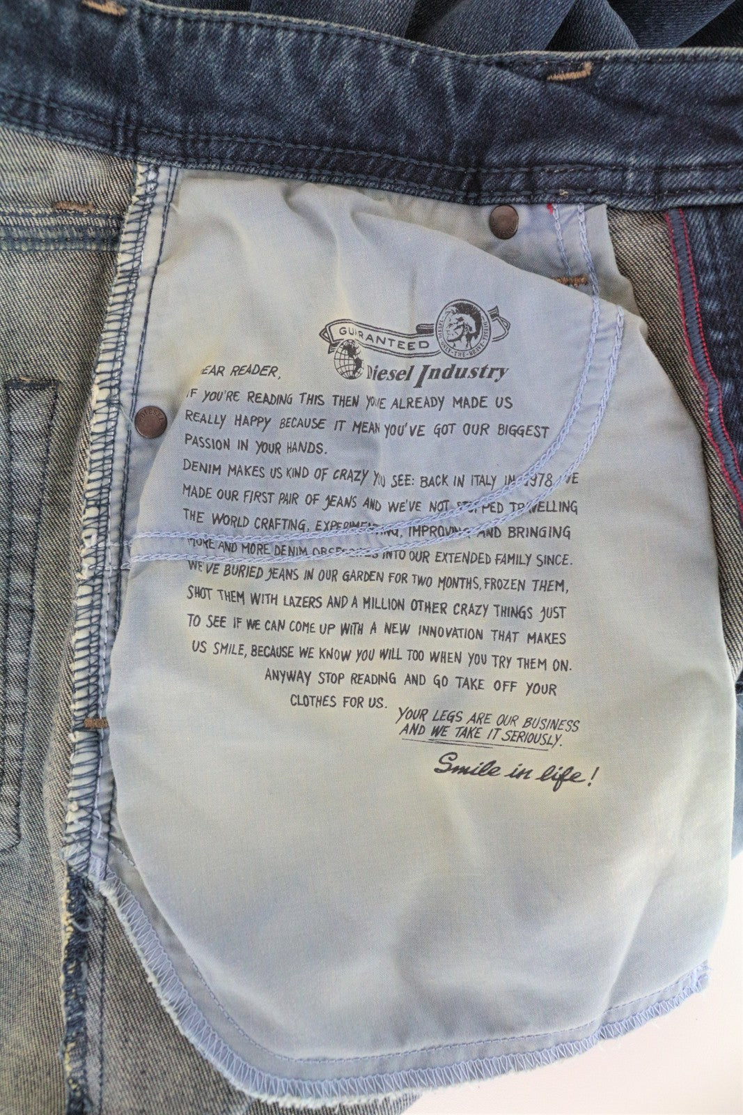 DIESEL Larkee-Beex 084BU Men's Jeans W28/L32 Regular Tapered Blue Washed