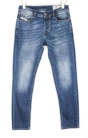 DIESEL Larkee-Beex 084BU Men's Jeans W28/L32 Regular Tapered Blue Cotton