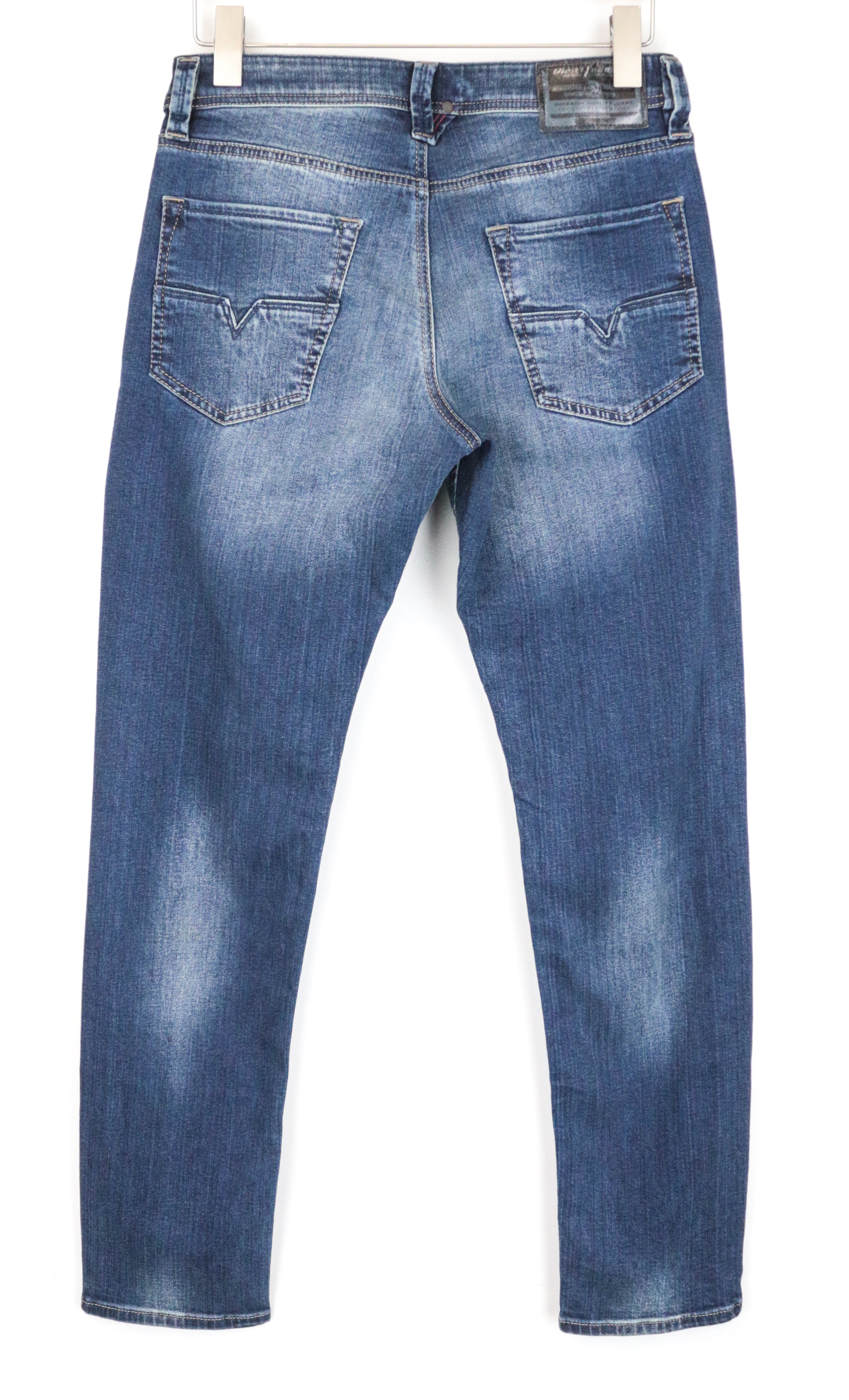 DIESEL Larkee-Beex 084BU Men's Jeans W28/L32 Regular Tapered Blue Cotton