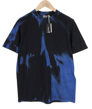 DIESEL T-Just-B84 Men T-Shirt S Black Tricot Stretch Crew Collar RRP€150