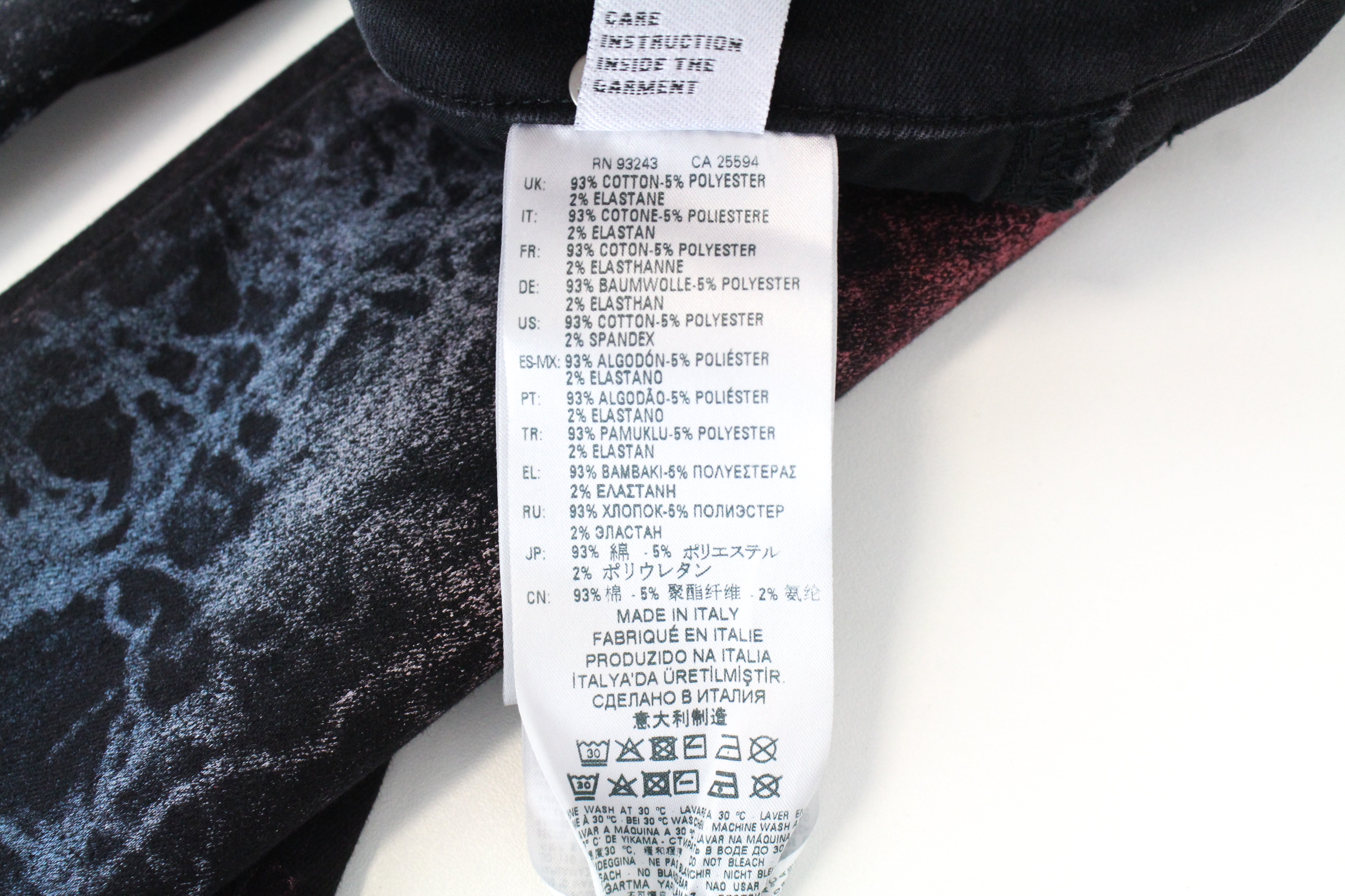 DIESEL Slandy-High-SX 069IY Women's Jeans W28/L32 Skinny Navy Washed Stretch