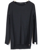 SCOTCH & SODA Ams Couture Men's T-Shirt L Black Cotton LS Basic Pullover