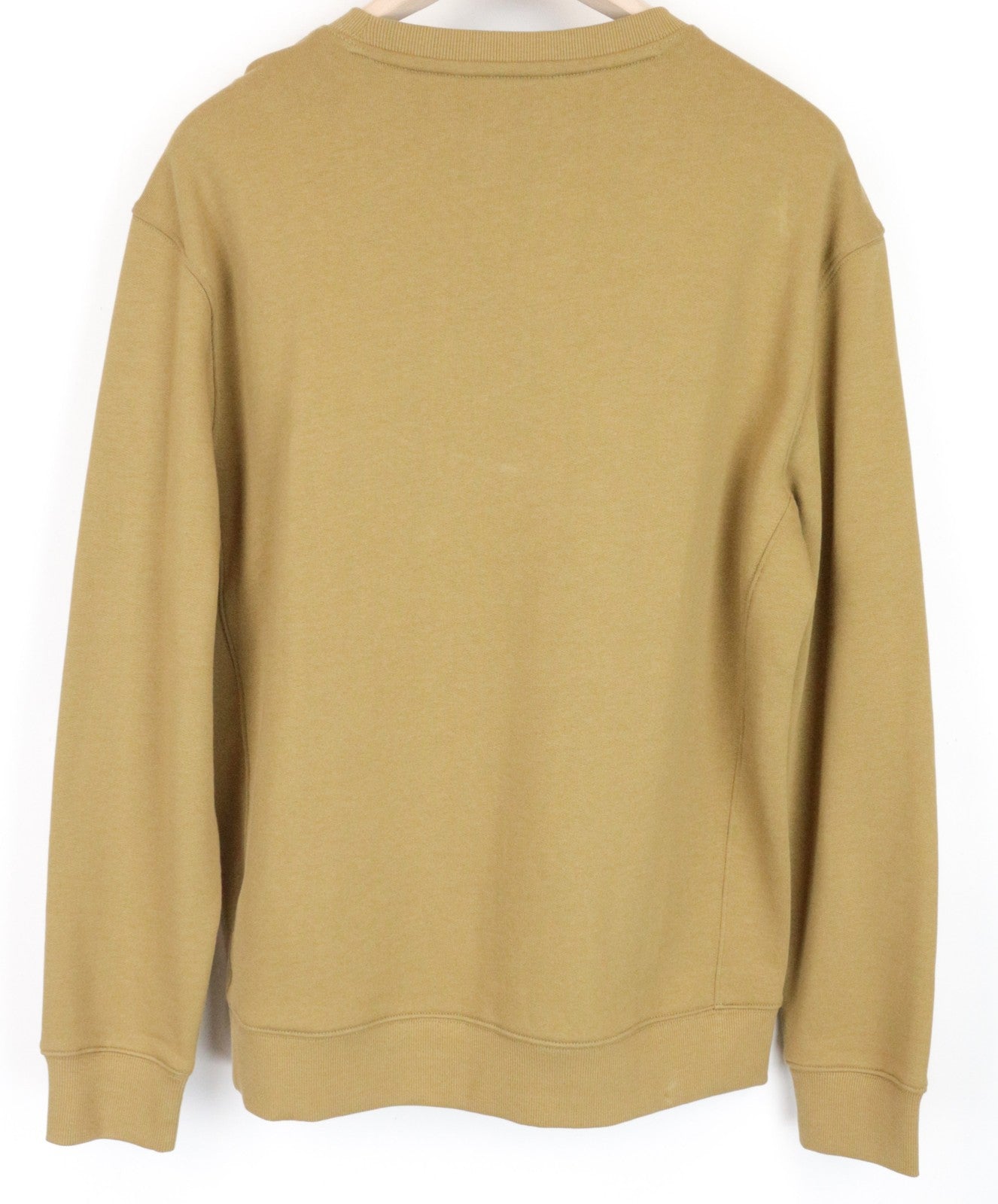 LEE Men's Sweatshirt M Khaki Green Cotton Pullover Casual LS