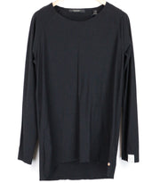 SCOTCH & SODA Ams Couture Men's Tee M Black Cotton LS Basic Pullover