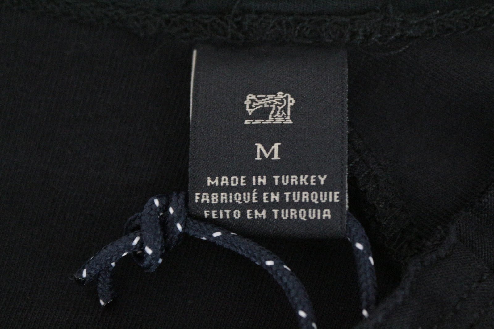 SCOTCH & SODA Ams Couture Men's Tee M Black Cotton LS Basic Pullover