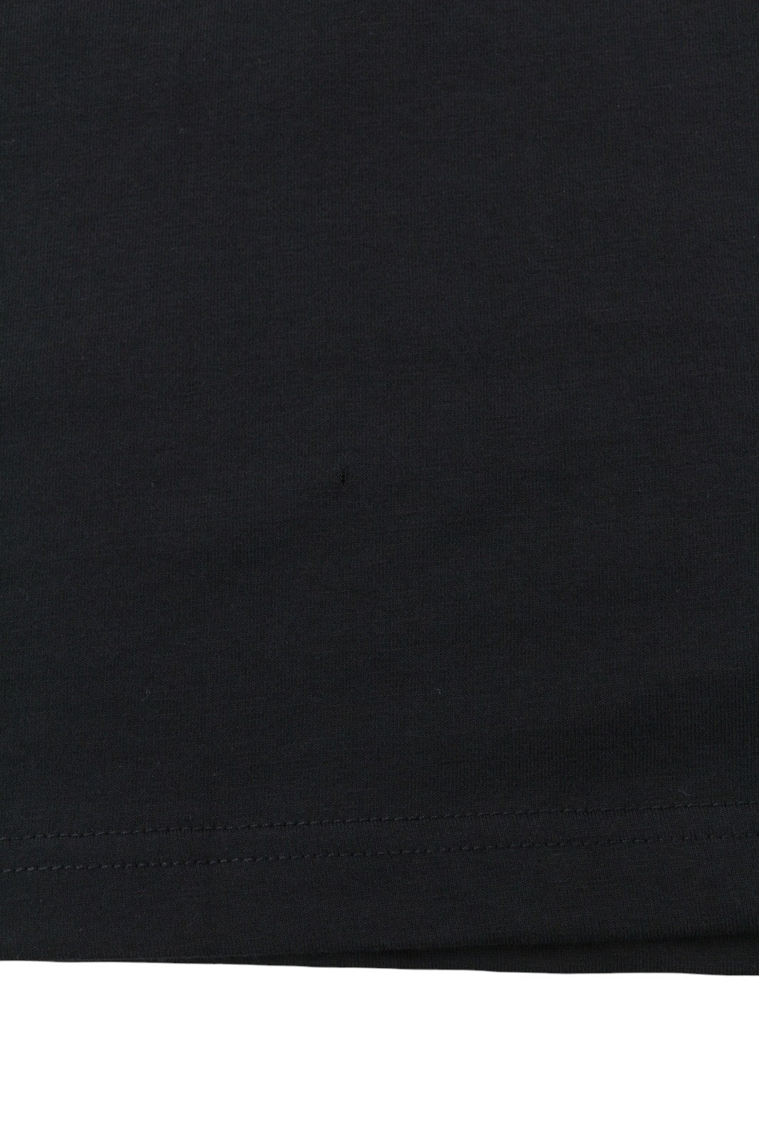 DIESEL T-Diegos-B6 Men T-Shirt S Black Tricot Stretchy Embroidered Short Sleeve