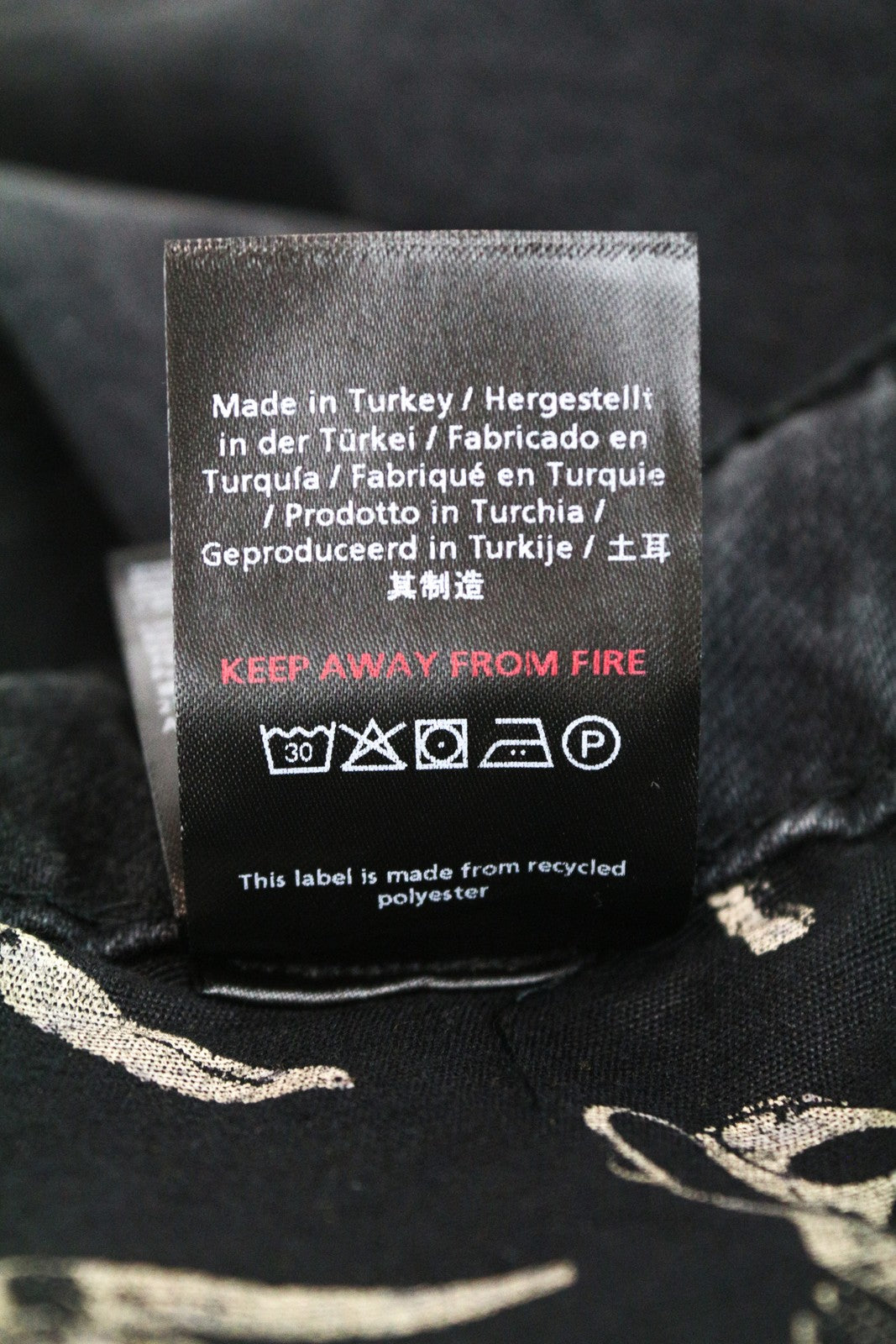 DENHAM Piper Women's Skirt W25 Washed Black Cotton Mini Denim 5-Pocket