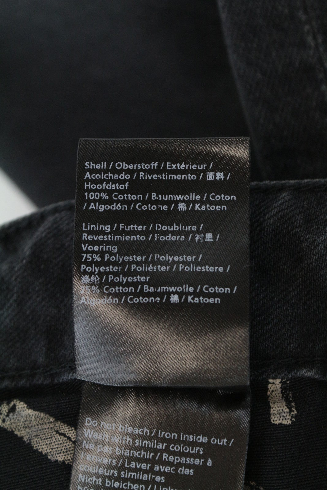 DENHAM Piper Women's Skirt W25 Washed Black Cotton Mini Denim 5-Pocket