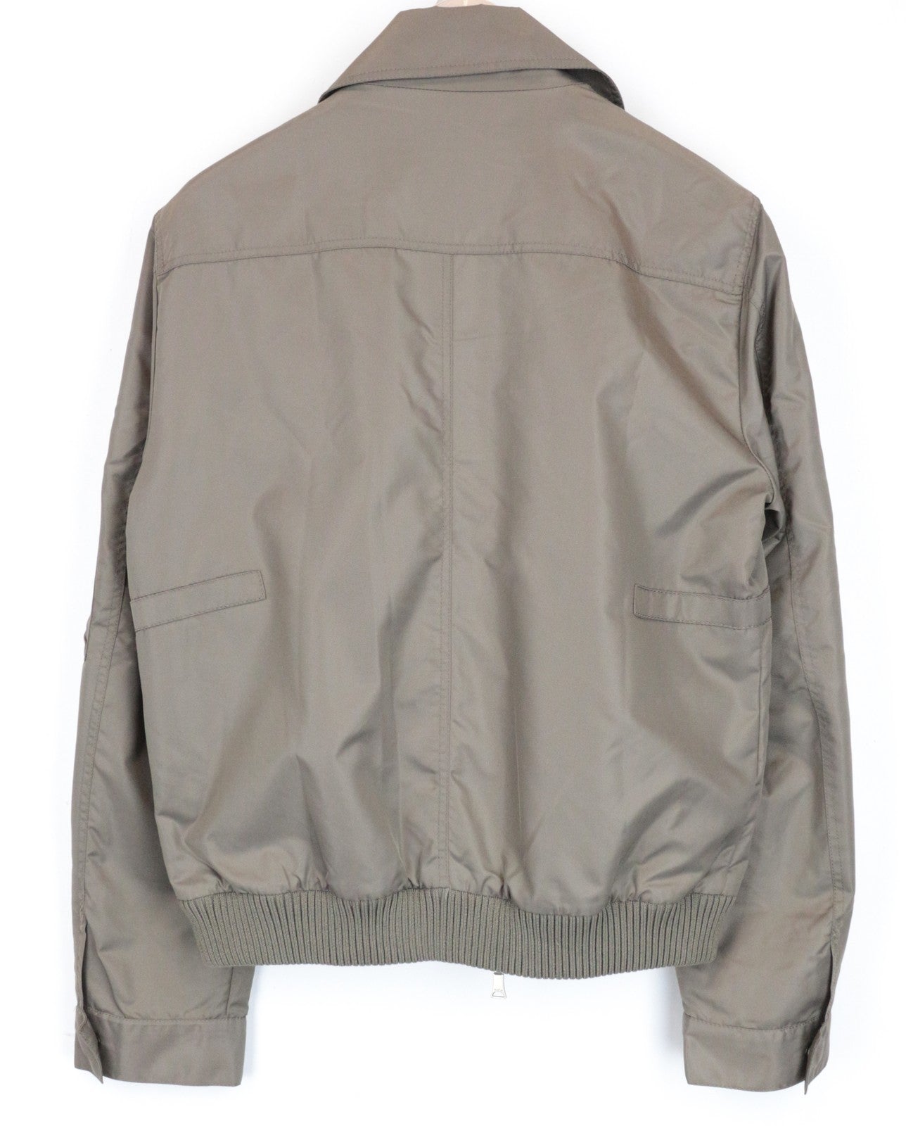 RICHMOND Men's Jacket 48 Brown Lined LS Lightweight Multi Pocket