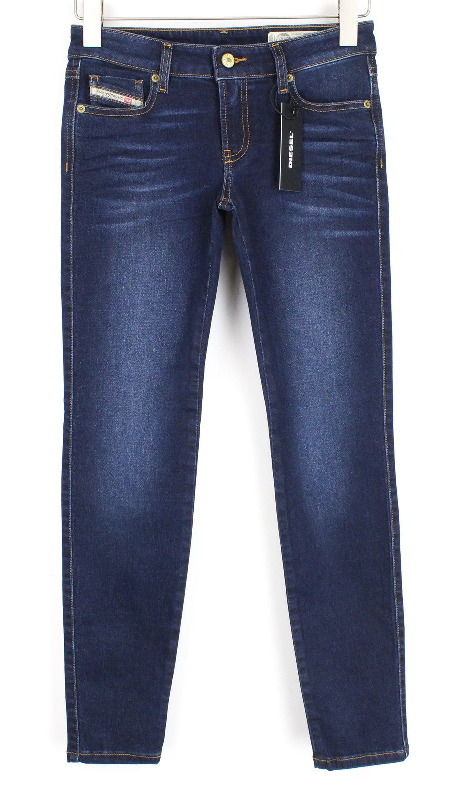 DIESEL Gracey RM001 Women's Jeans W25/L30 Slim Skinny Fit Blue Cotton