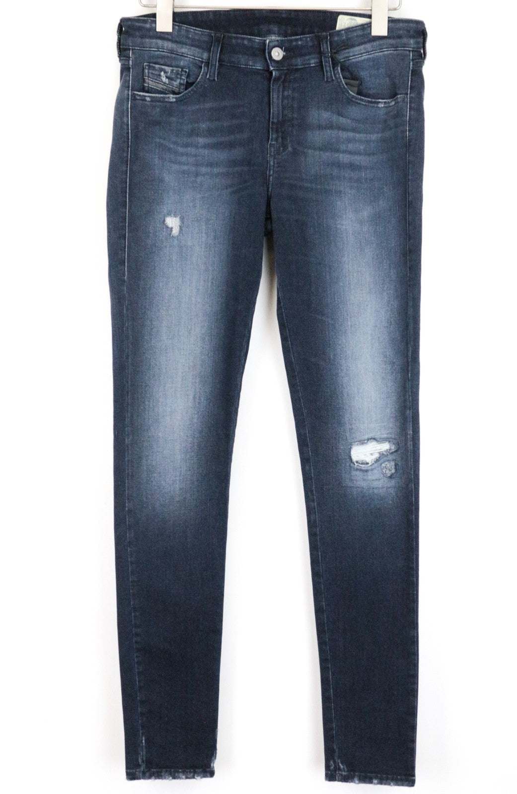 DIESEL Slandy 084ZD Women's Jeans W31/L34 Slim-Skinny Blue Cotton Fit Stretch