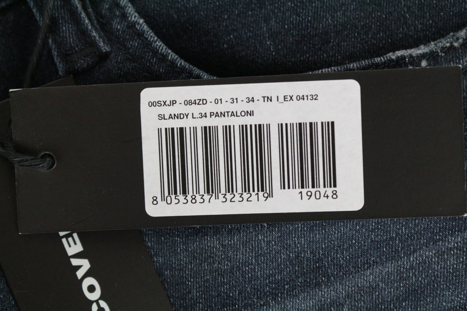 DIESEL Slandy 084ZD Women's Jeans W31/L34 Slim-Skinny Blue Cotton Fit Stretch