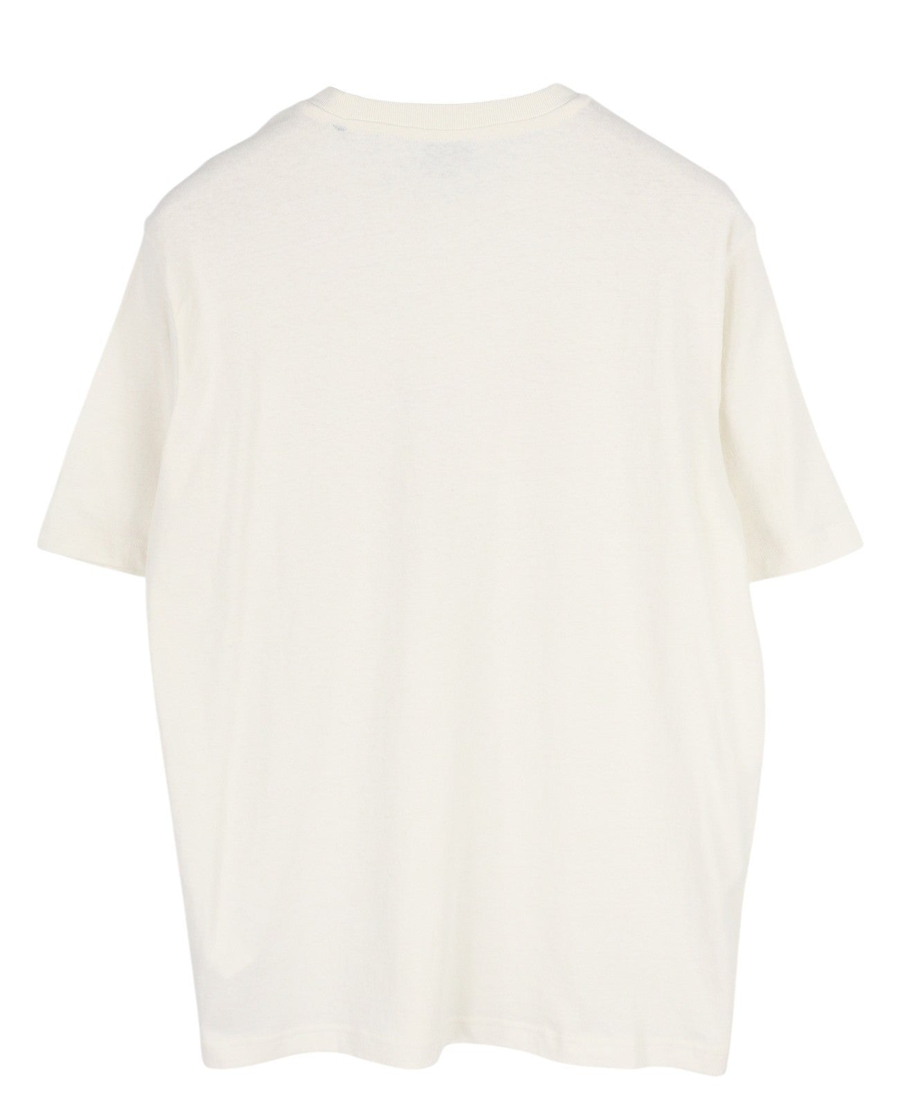 DIESEL T-Just-C15 Men T-Shirt S White Tricot Stretchy Crew Neck Short Sleeved