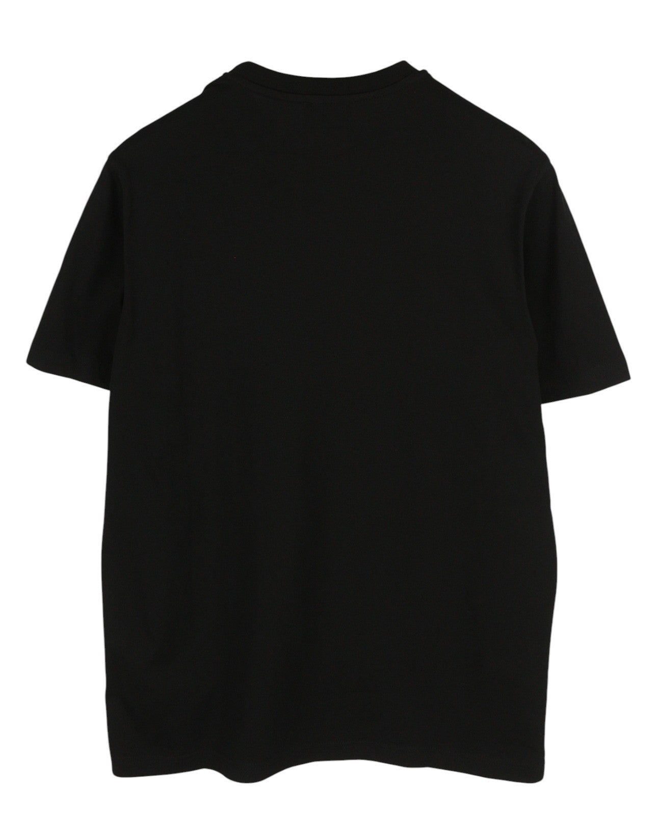 DIESEL T-Just-Small-New D Logo Men T-Shirt M Black Sort Sleeve Tricot Front Logo