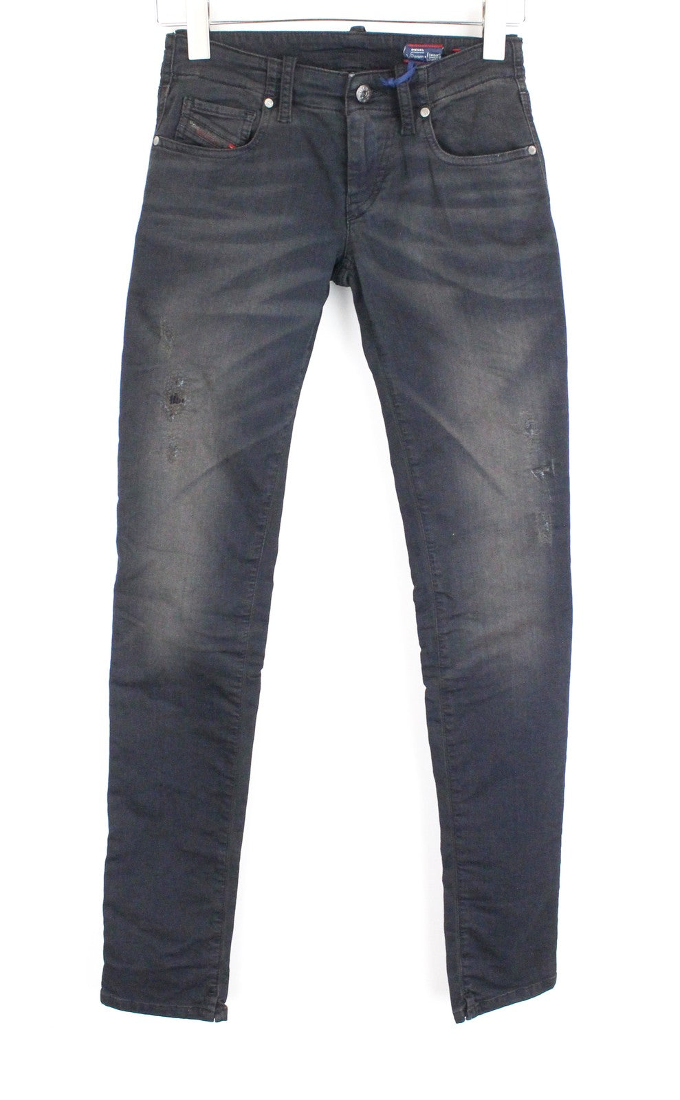 DIESEL Grupee-NE 0669Q Women's Jeans W23 Blue Super Slim Jogg Stretch Girls Fit