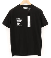 JOHN RICHMOND Mens T-Shirt M Black Short Sleeve Crew Neck Print All Seasons