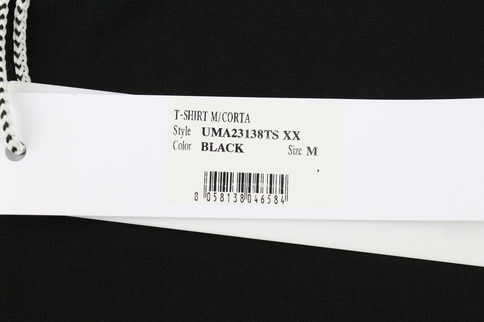 JOHN RICHMOND Mens T-Shirt M Black Short Sleeve Crew Neck Print All Seasons