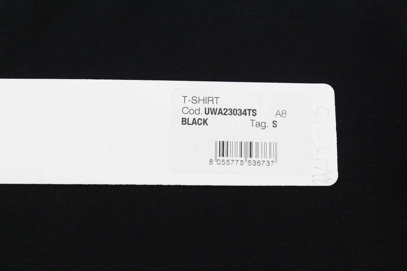 RICHMOND Women`s T-Shirt S Black Oversized Crew Neck Print Stretch