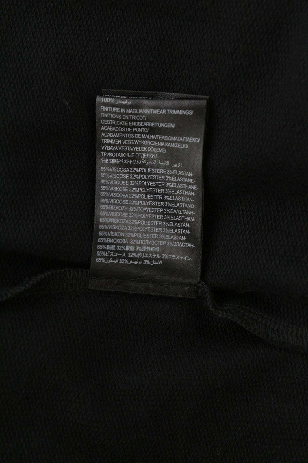 JOHN RICHMOND Womens`s Classic S Black Long Sleeve  Knee-Length All Seasons