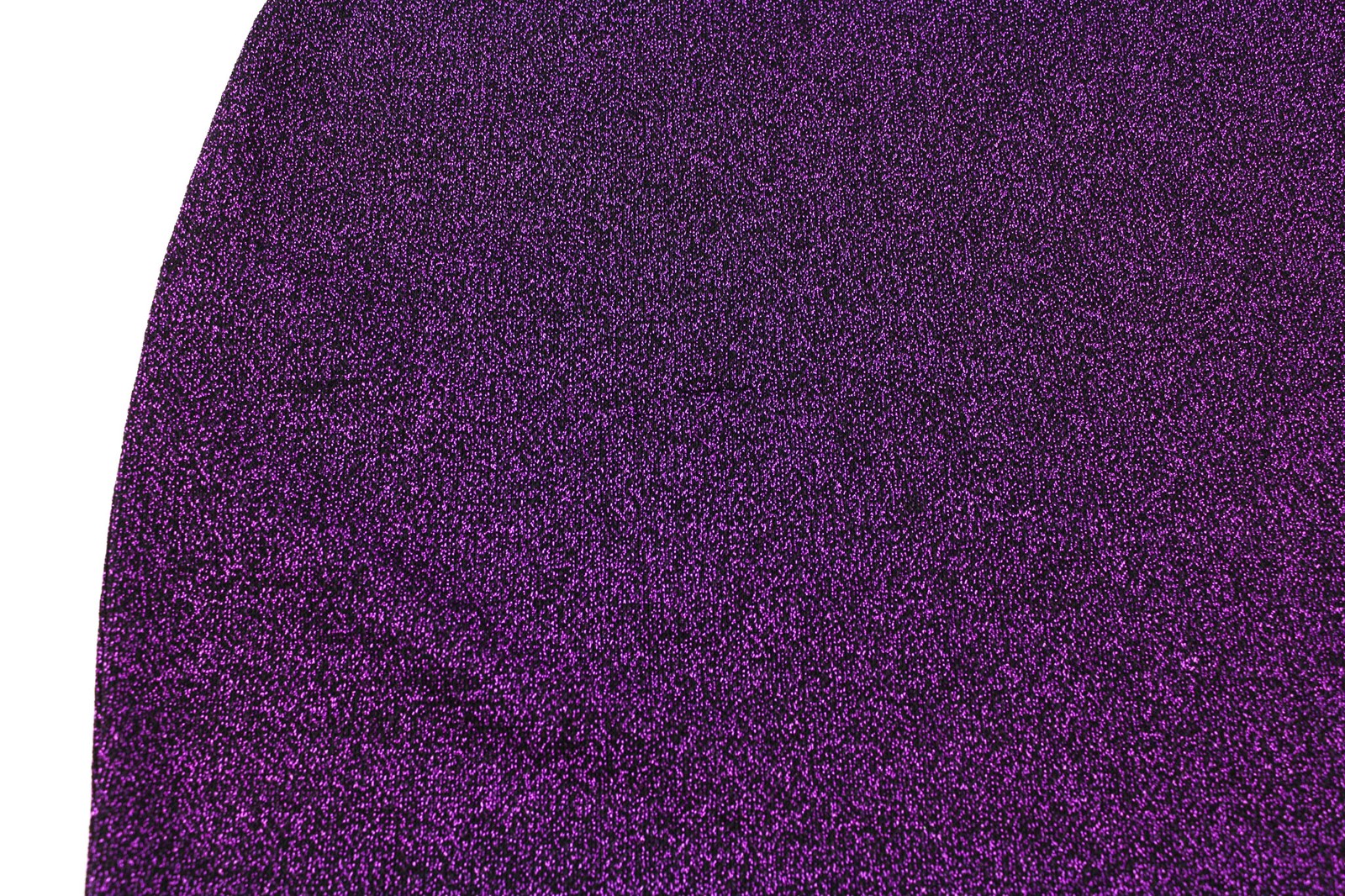 JOHN RICHMOND Womens Classic S Violet Glitter Cut-Out Fitted Long Sleeve Short