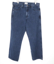 WRANGLER Redding Men's Jeans W32/L32 Loose Straight Fit Blue Pure Cotton Denim