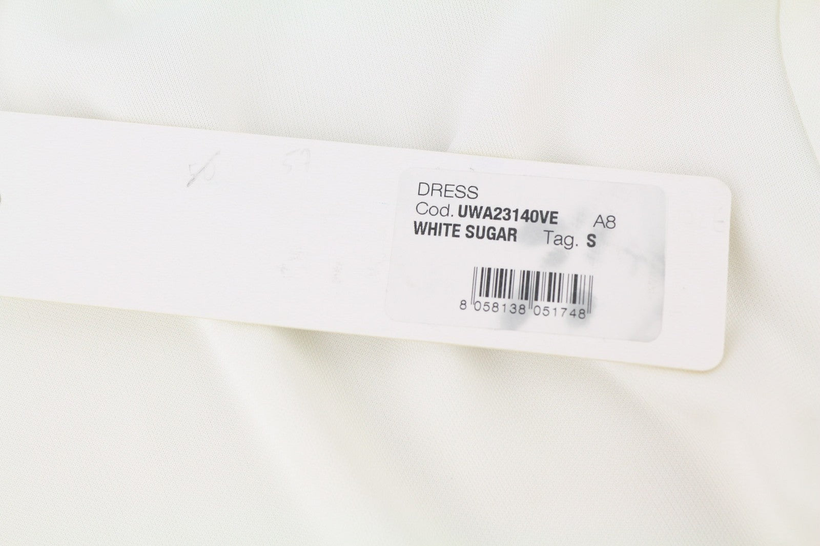 RICHMOND Womens Classic S White Mock Neck Long Sleeve Strap All Seasons  Short