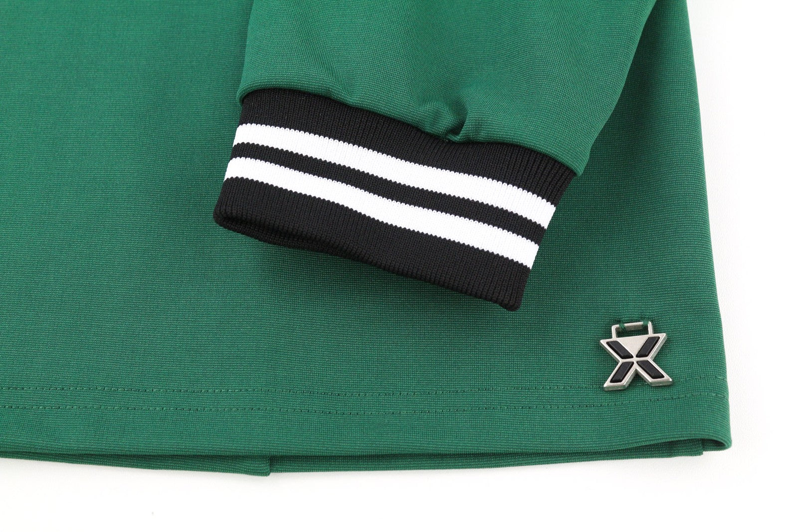 JOHN RICHMOND Womens Classic S Green Long Sleeve Cut-Out  All Seasons Short