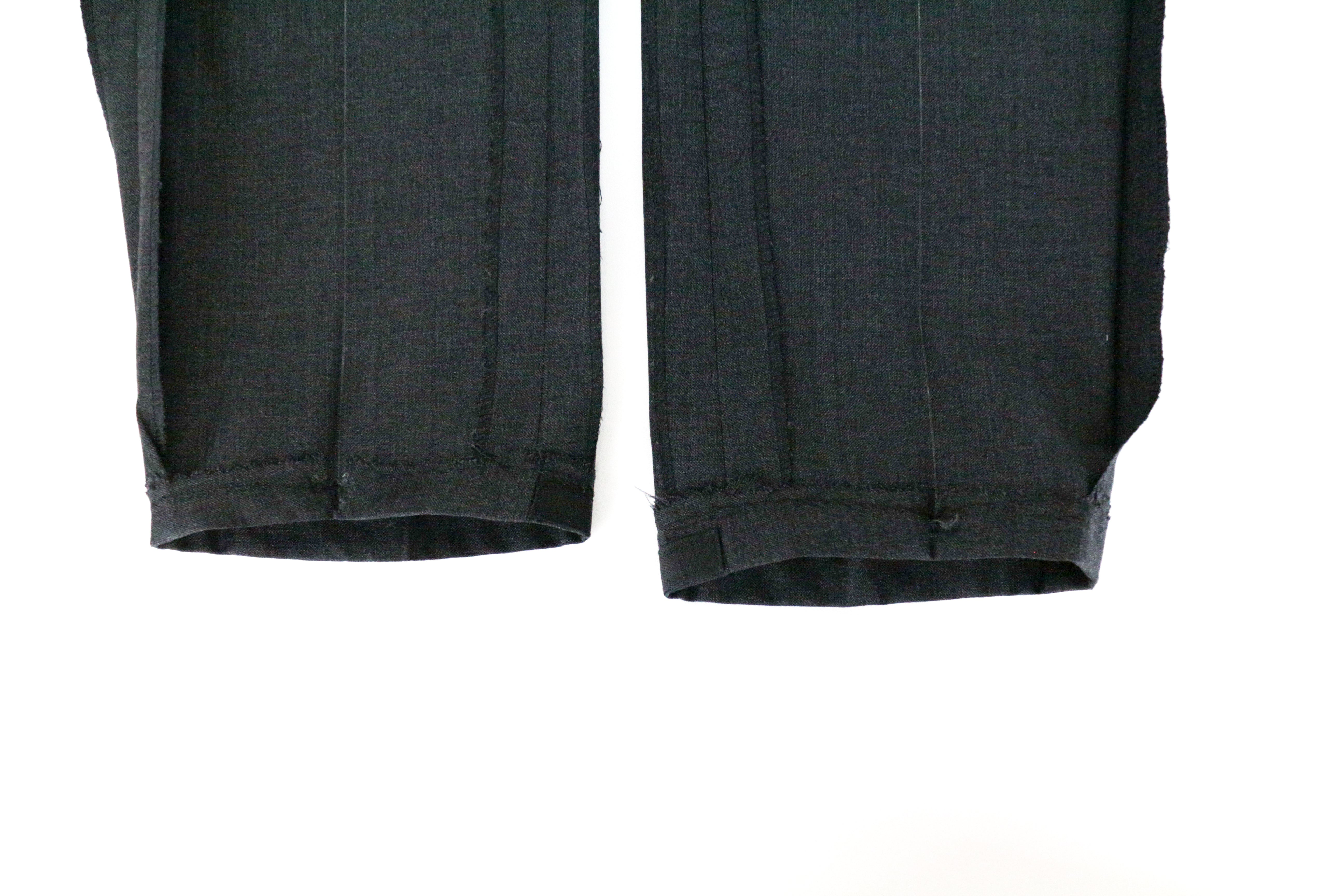 SUITSUPPLY Brescia Men's Trousers UK38S Cool Grey Lined Pleated Classic Fit