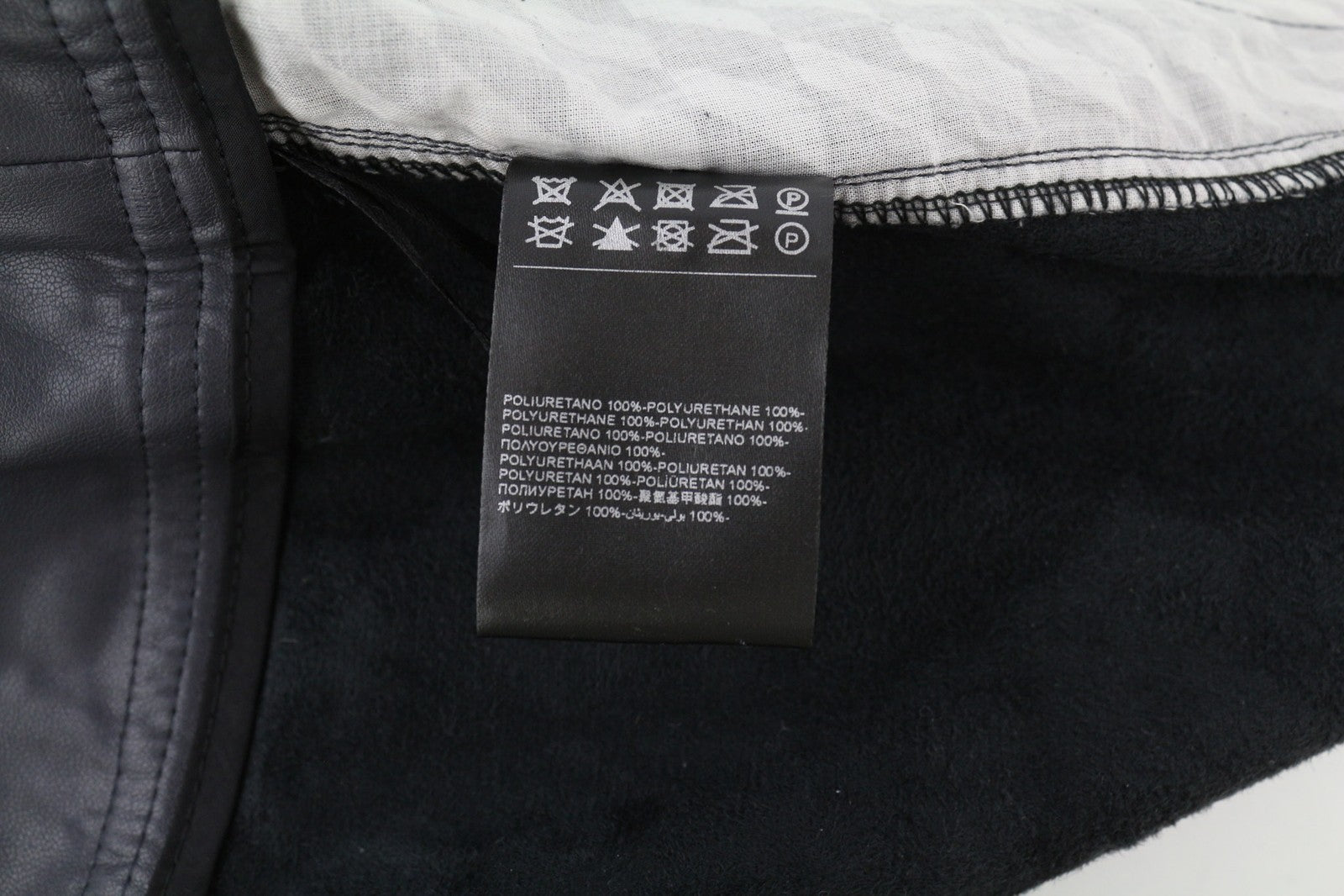 JOHN RICHMOND Womens Shorts S Grey Fake Leather High Rise Belted Pockets