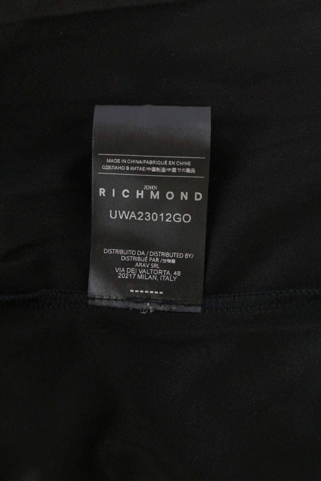 JOHN RICHMOND Womens Skirt S Black Pleated Belt Loop High Rise Mini Front