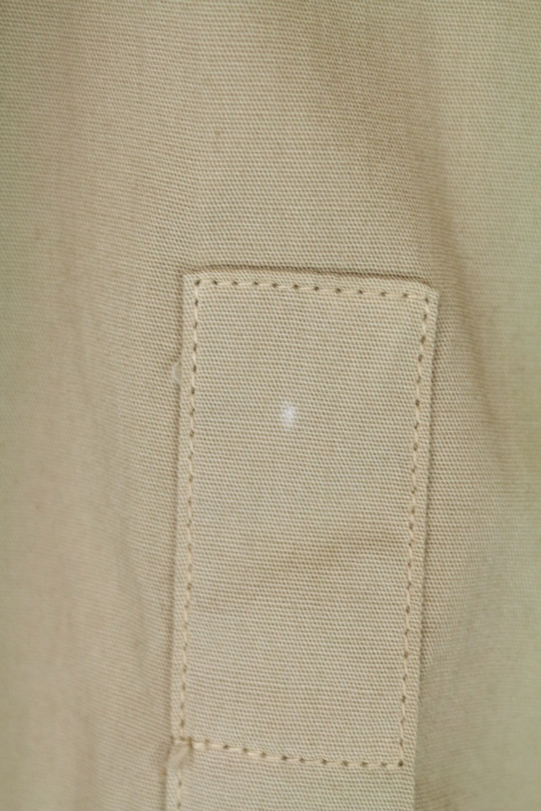 RICHMOND Men's Shirt L Light Brown Stretch Cotton Long Sleeve Button-Up Fit