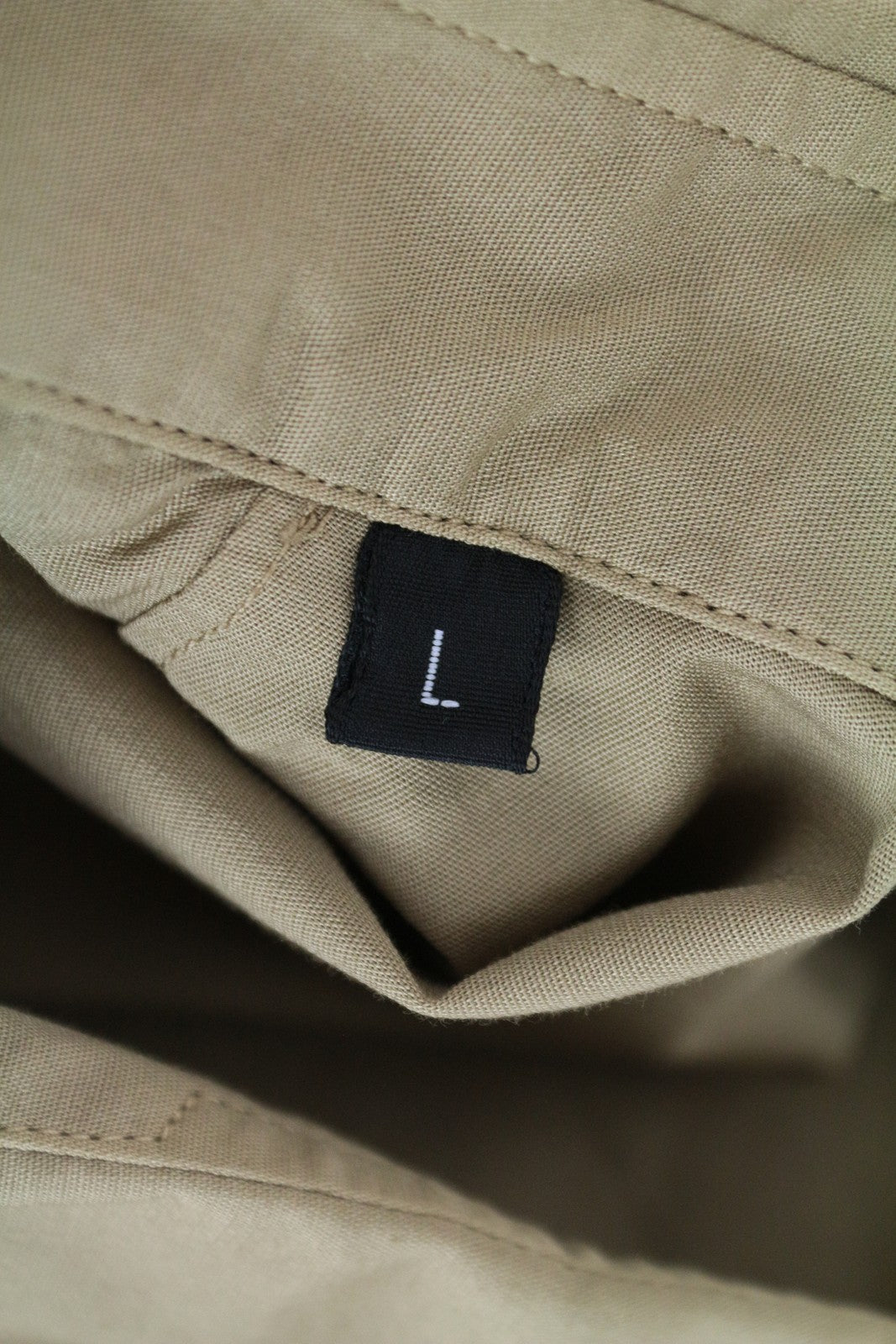 RICHMOND Men's Shirt L Light Brown Stretch Cotton Long Sleeve Button-Up Fit