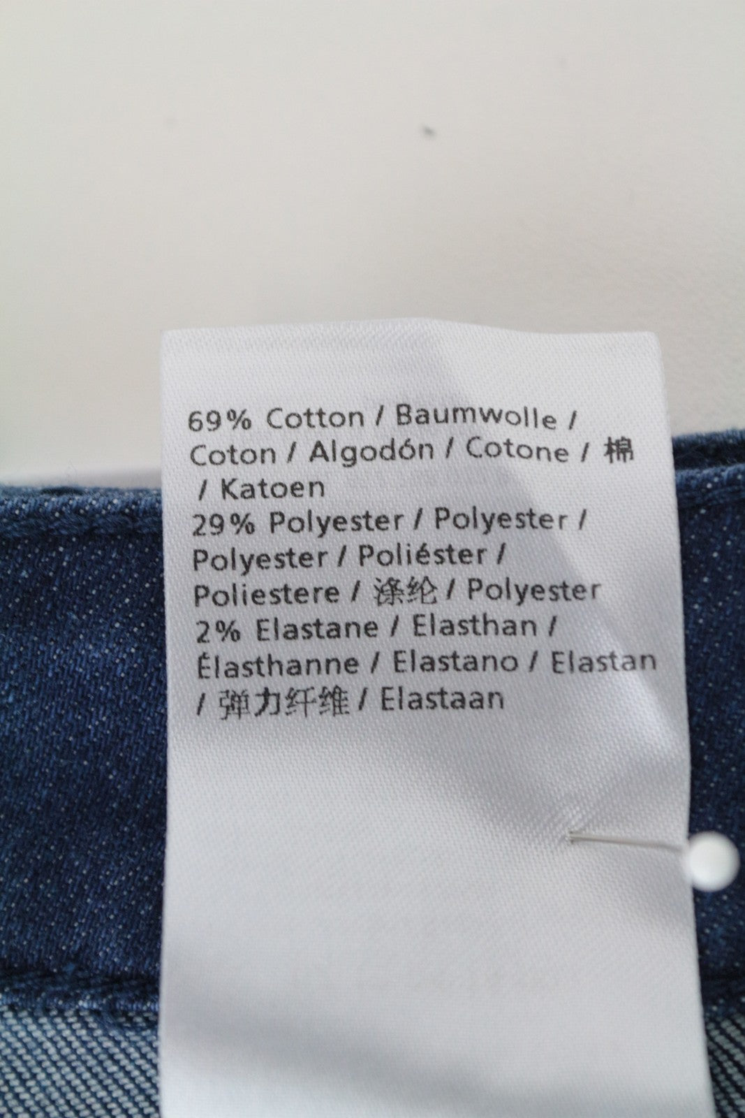 DENHAM Salinas Women's Skirt W25 Blue Stretch Blend Cotton Mini Casual Denim